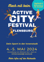 Mach mit beim ACTIVE CITY FESTIVAL FLENSBURG